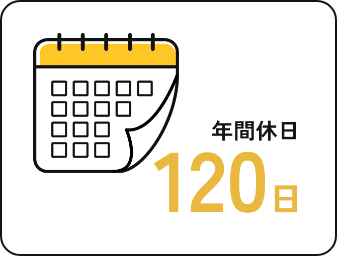 年間休日120日